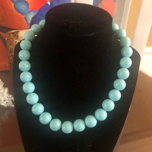 Turquoise beaded necklace